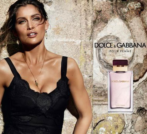 French Model Laetitia Casta Unveiled as the New Face of Dolce & Gabbana Perfumes